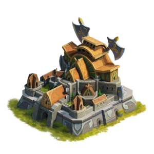 Gard Of The Poleaxe - Town Skin - Vikings: War Of Clans - Guide 